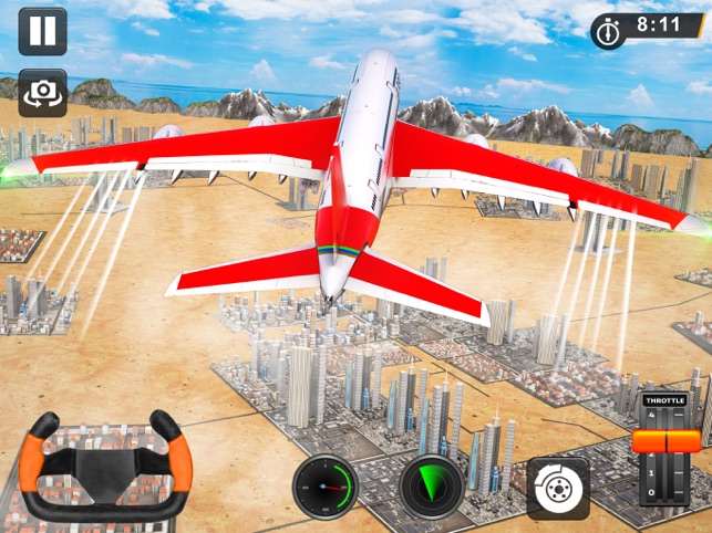 محاكي الطيران العاب طيارات على App Store