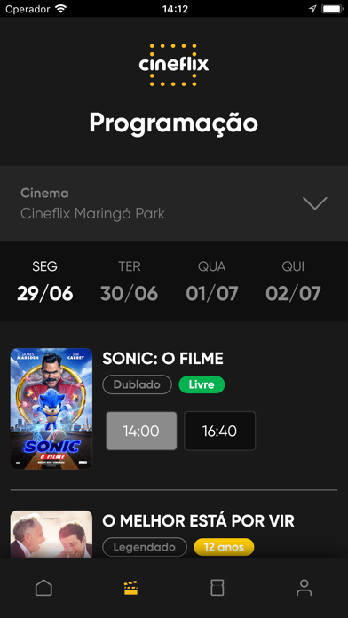 Cineflix Cinemas Screenshot