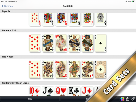 Solitaire City iPad app afbeelding 8