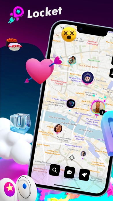 Locket | location-sharing app Screenshot