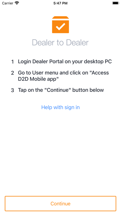 Dealer to Dealer Screenshot