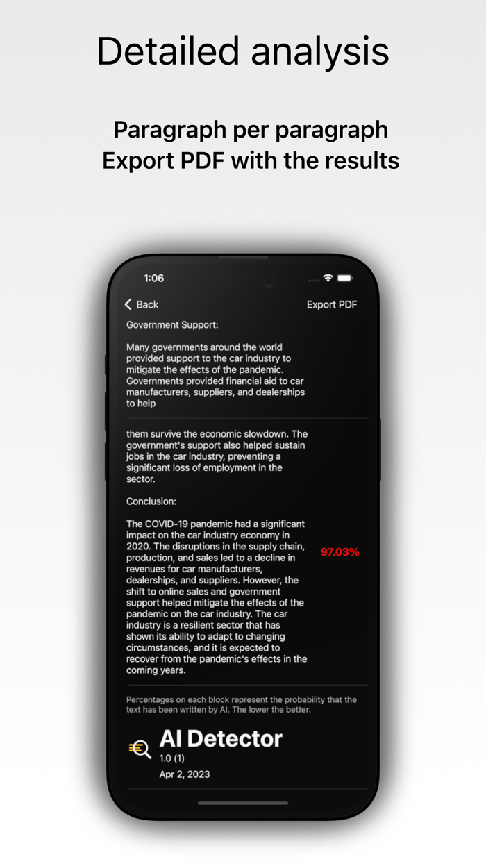AI Detector - Text Validator