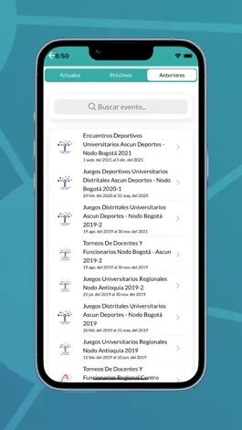 Game screenshot Ascun Deportes apk