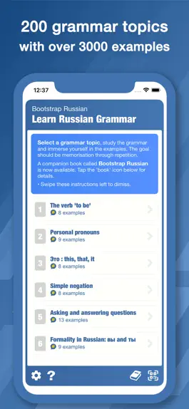 Game screenshot Bootstrap Russian Grammar apk
