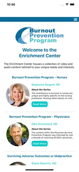 Game screenshot Burnout Prevention Program apk