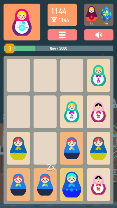 Matryoshka Puzzle Game Screenshot