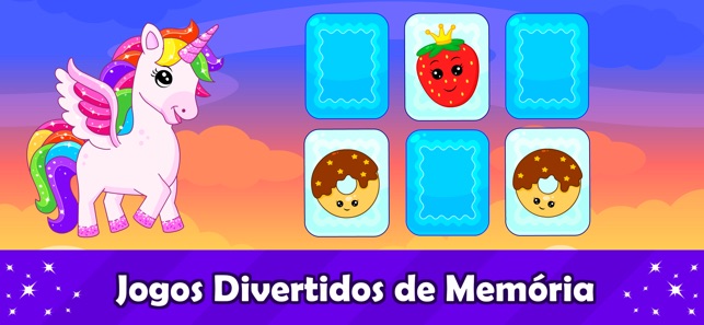 Jogos de Unicórnio Crianças +2 na App Store