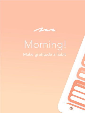 Morning! - Gratitude Journalのおすすめ画像1