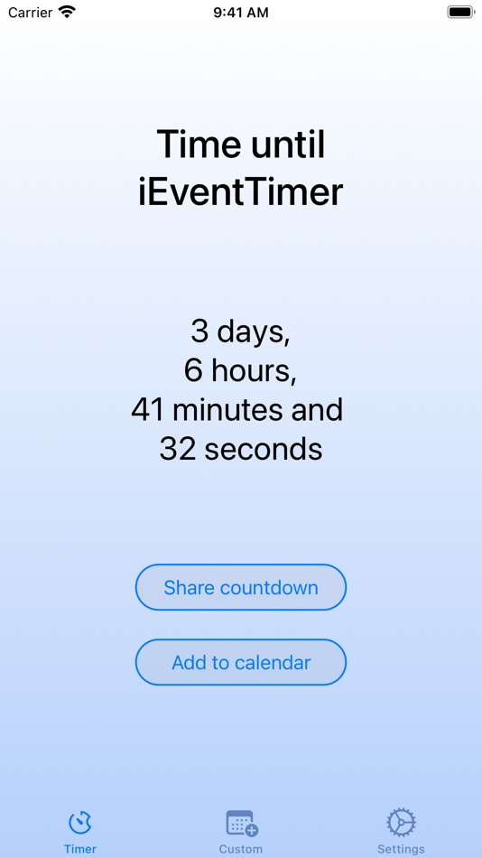 #1. iEventTimer (macOS) Podle: Anian Schleyer