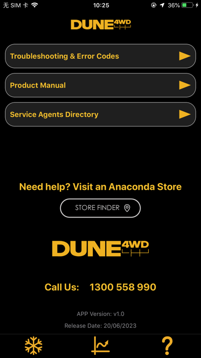 Dune 4WD Fridge/Freezer Screenshot