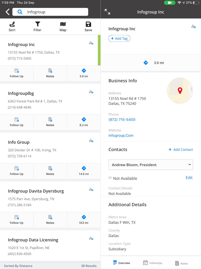 Data Axle Salesgenie