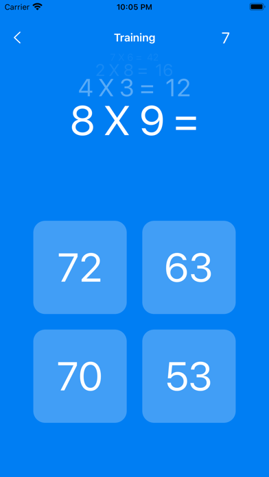 Screenshot #2 pour Mathematics - multiplication