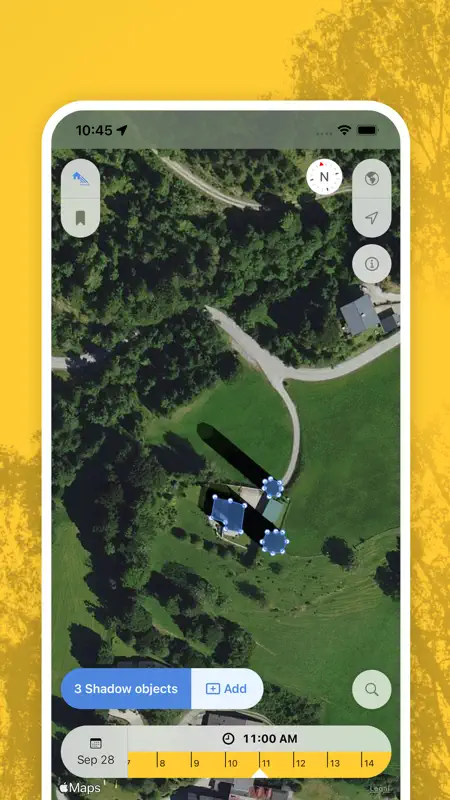 SunOnTrack: Sonnenverlauf screenshot 6 of 7