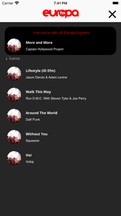 Europa FM Screenshot