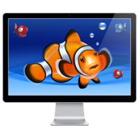 Aquarium Live HD screensaver logo