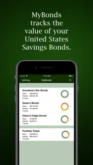 mybonds iphone screenshot 1