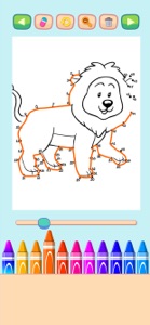 Connect and paint animal draws screenshot #5 for iPhone