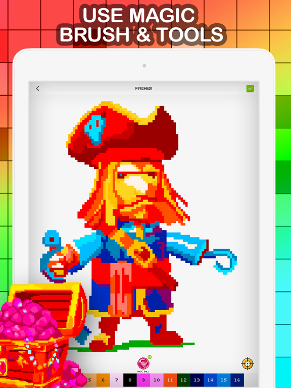 Screenshot #6 pour Magico: Jeux de Pixel Art