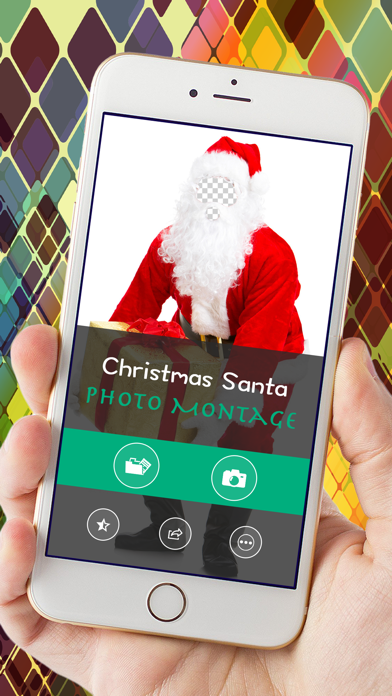 Christmas Santa Photo Montage Screenshot
