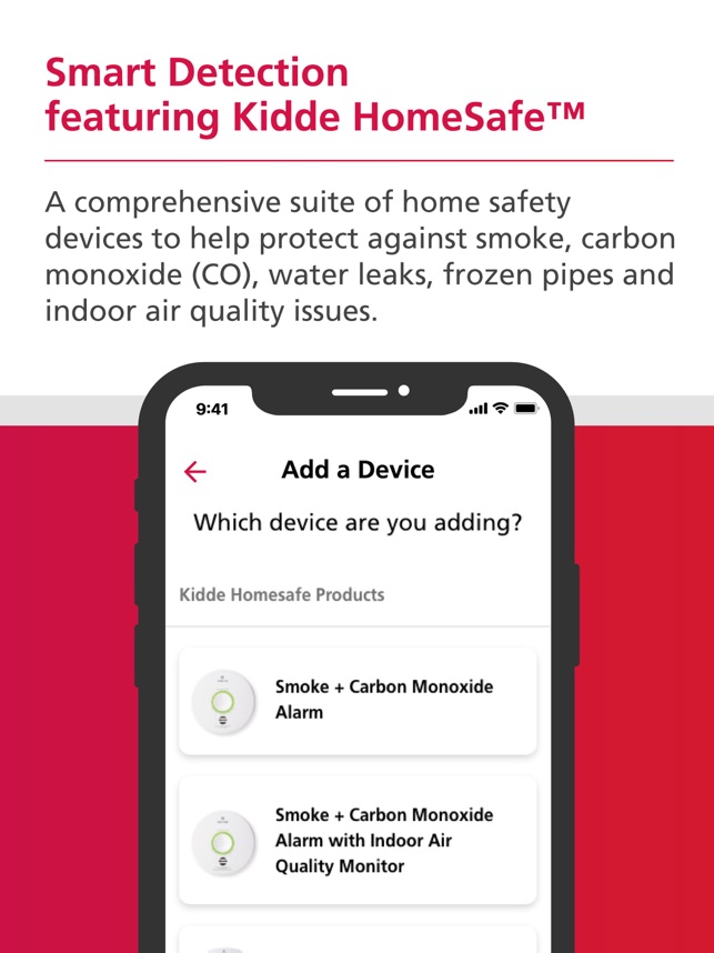 Smoke + Carbon Monoxide Alarm with Indoor Air Quality Monitor