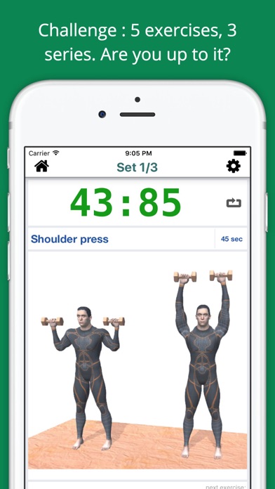 Screenshot #2 pour Upper Body Challenge Workout