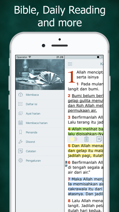 Screenshot #2 pour Alkitab Audio - Holy Bible