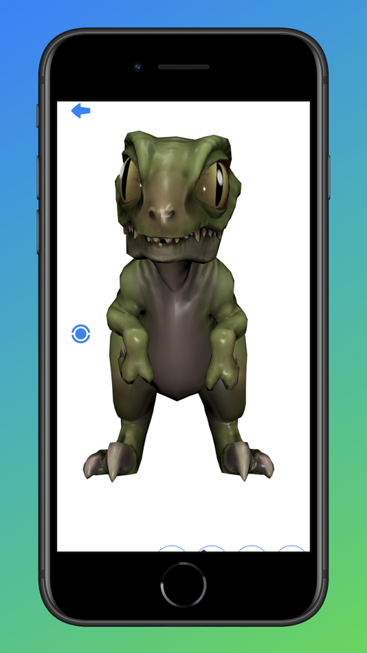 #7. Dino Run AR-Dinosaur Jump (iOS) 由: Gil Nakache