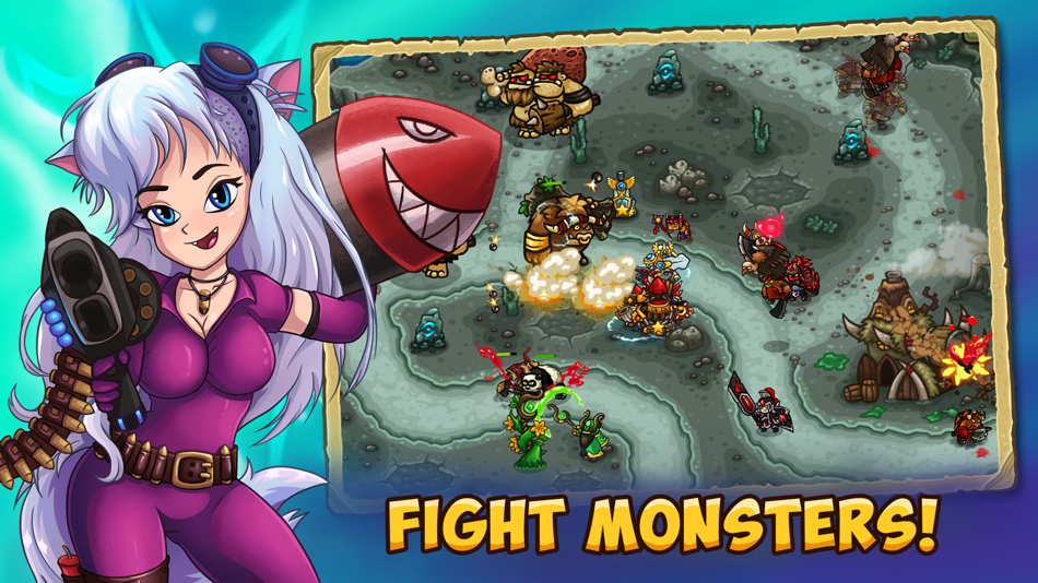 #2. Booblyc TD: Tower Last Defense (iOS) 由: Dmytro Drach