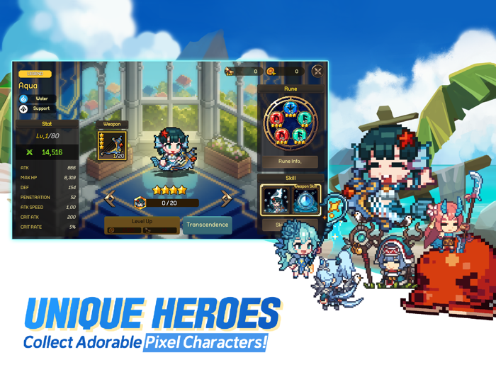 Unknown Knights Pixel RPG