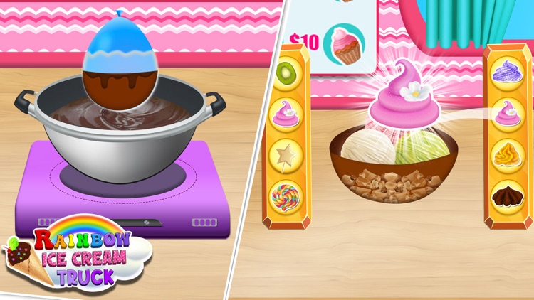 Rainbow Ice Cream Truck screenshot-4