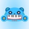 It's a free piano app that helps you learn chords and musical notes with virtual musical instruments