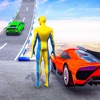 Superhero Stunts Car Games icon