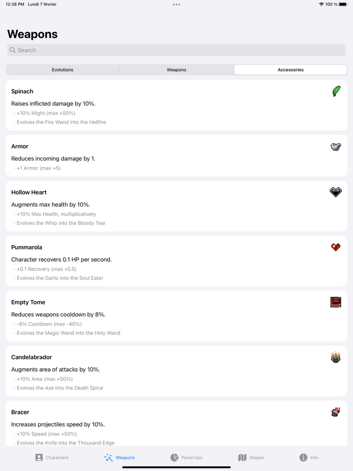 Vampire Survivors Companion