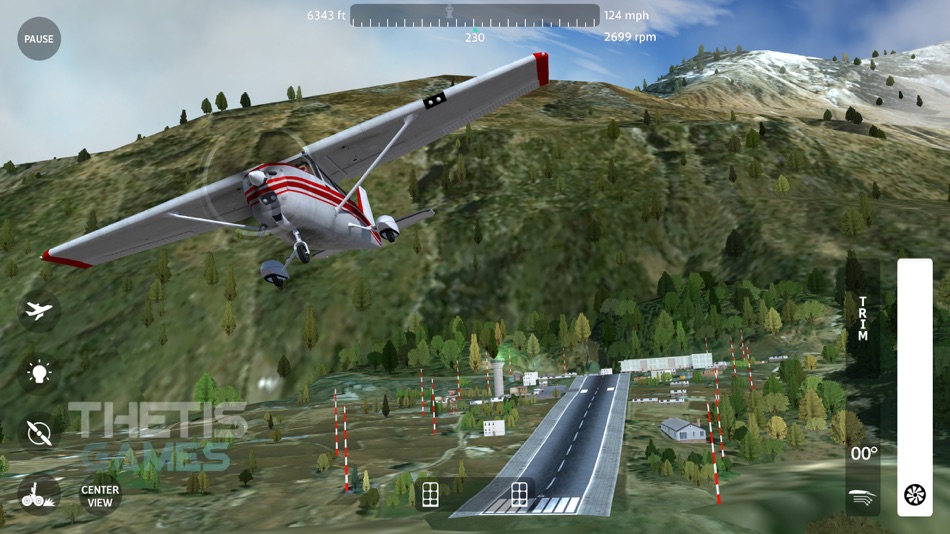 #3. FlyWings 2018 Flight Simulator (iOS) 由: Thetis Consulting
