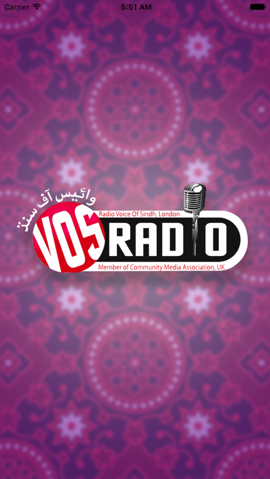 Radio Voice of Sindh, London Screenshot