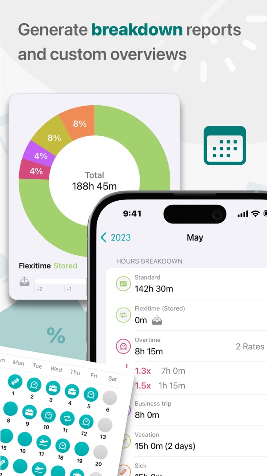 #2. Timesheet Pro: Hours Tracker (iOS) Podle: Luke Mulholland
