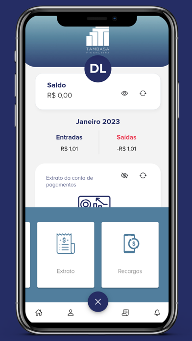 Tambasa Financeira Screenshot