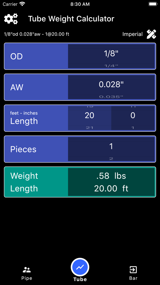 #3. Weight Calculators (iOS) 由: Othenos Consulting