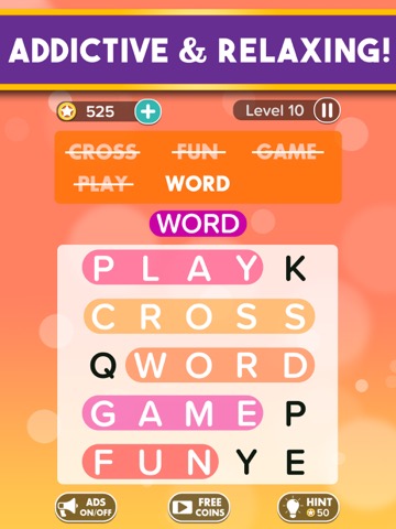 Word Search Addict: Word Gamesのおすすめ画像5