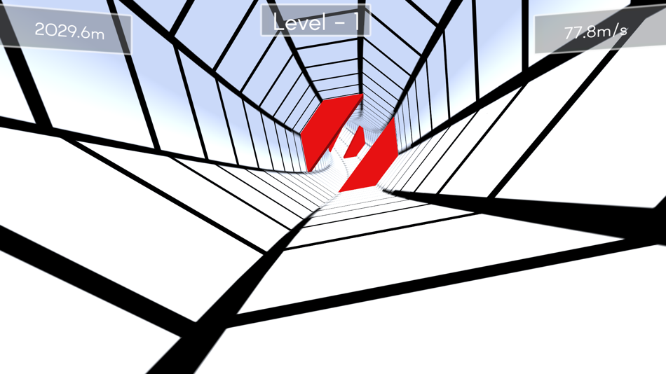 #7. Tunnel Rush ! (iOS) By: Ashima Prabhakar