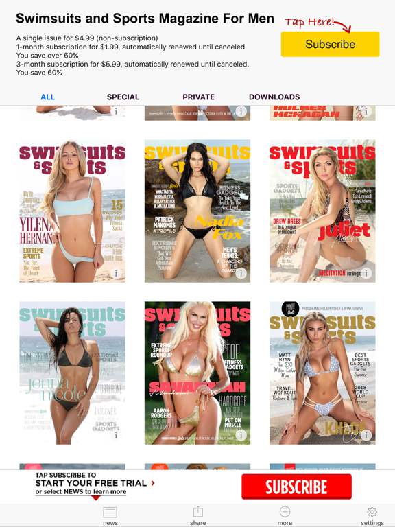 Swimsuits & Sports Magazineのおすすめ画像9