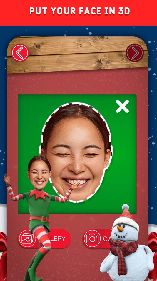 #3. Christmas Dance Happy video 3d (iOS) By: Pablex Studio 3D