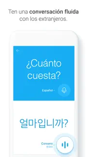 naver papago - traductor ia iphone capturas de pantalla 4