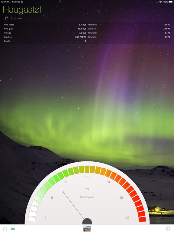 Screenshot #5 pour Haugastøl Wind Meter