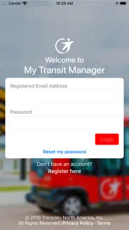 my transit manager (mytm) iphone screenshot 1