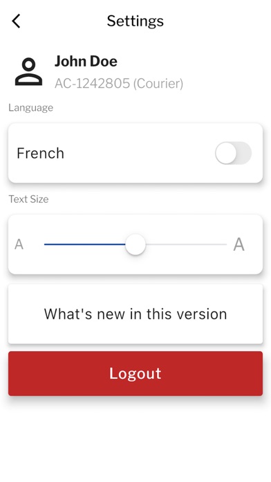 Canada Parcel Network Screenshot 4 - AppWisp.com