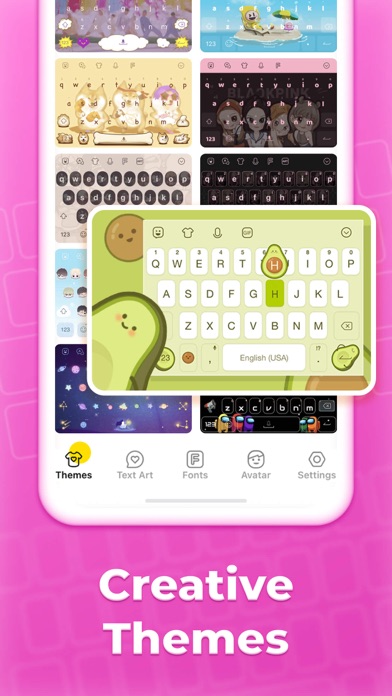 Facemoji Keyboard: Fonts&Emojiのおすすめ画像6