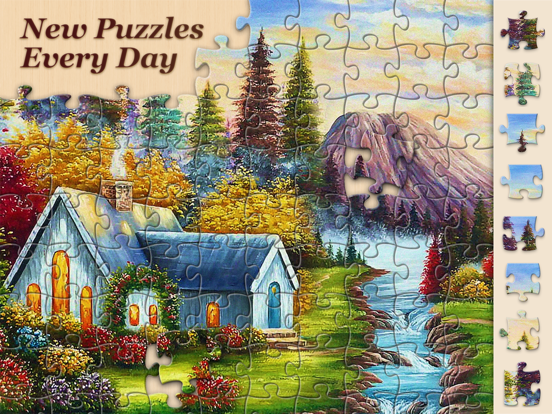 Jigsawscapes® - Jigsaw Puzzles iPad app afbeelding 3