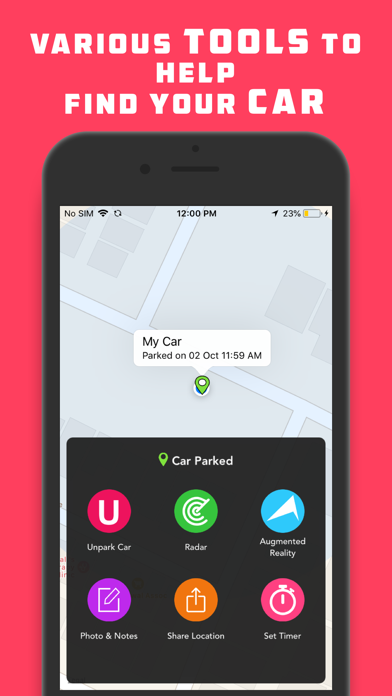 Find My Car - Car Tracker Screenshot