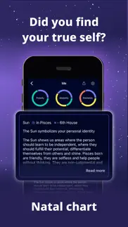 nebula: horoscope & astrology iphone screenshot 2